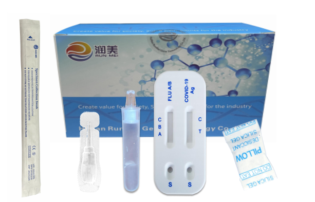 Kit de test antigène SARS-CoV-2 et Flux A + B approuvé par CE