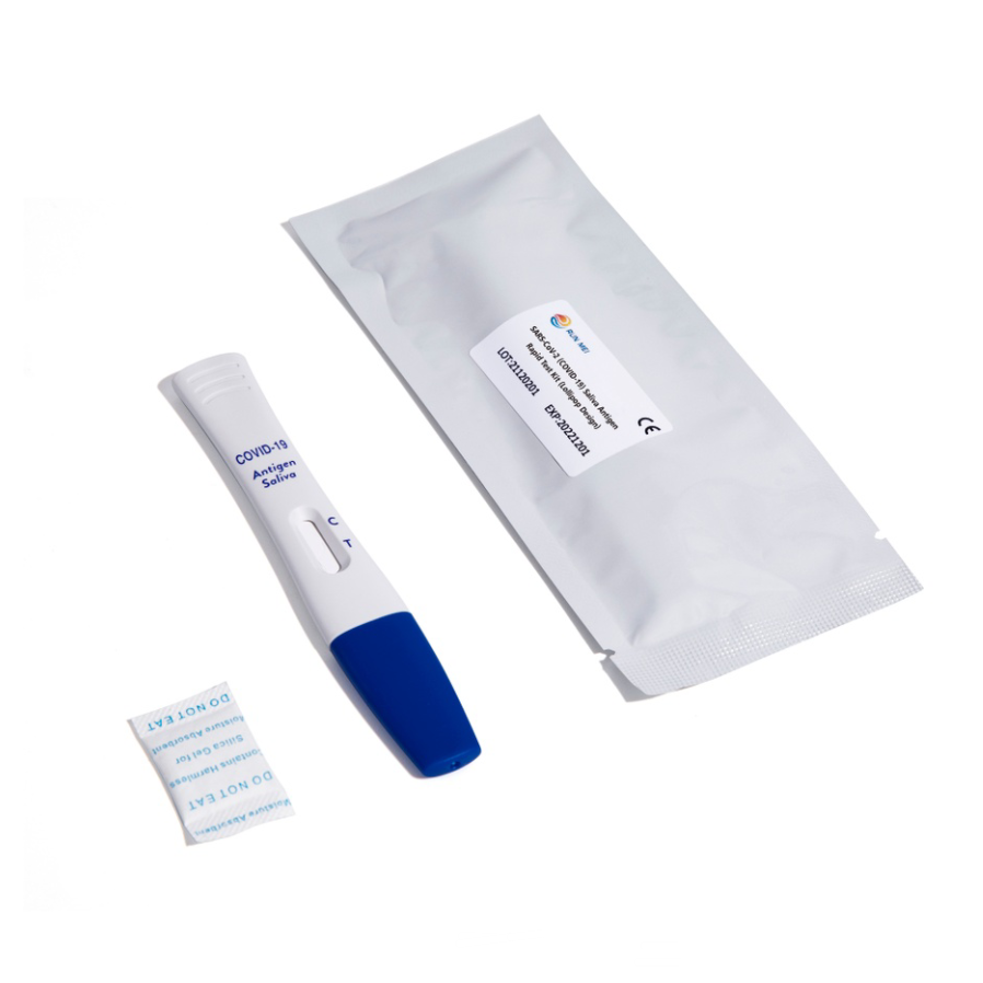 Kit de test rapide d'antigène salivaire SARS-CoV-2 (COVID-19) (conception de sucette)